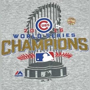 Collectors 2016 CUBS Championship Official Tee Shirt